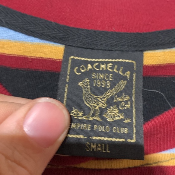 Coachella Empire Striped Tee Shirt - Picture 2 of 4